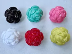 ハンドメイド　パーツ　ビーズ　花パーツ　薔薇パーツ　バラビーズ　アクセサリーパーツ　手芸資材　クラフト素材　推し活