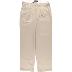 古着 ラルフローレン Ralph Lauren POLO by Ralph Lauren ANDREW PANT ツータック チノパンツ メンズw36相当/eaa567633