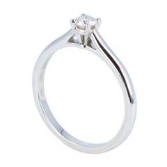 【Cartier】 カルティエ 1895 ソリテールリング ダイヤモンド 0.23ct プラチナ Pt950 4.0g #55 15号 レディース 【中古】 USED-B 【9304】