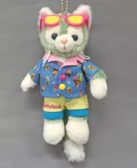 【中古】ぬいぐるみ ジェラトーニ(ダッフィーのサニーファン) ぬいぐるみバッジ 「Duffy and Friends-ダッフィー＆フレンズ-」 東京ディズニーシー限定