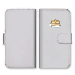 Galaxy S23 SC-51D SCG19 ケース 手帳型 ギャラクシーS23 スマホケース 携帯ケース ホットケーキ パンケーキ スイーツ デザート 可愛い シュール 面白 パステル パステルカラー カラー04