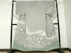 平和屋着物●訪問着　作家物　辻が花　暈し染め　正絹　逸品　DAAY5419ud