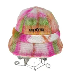【トレンドのピンク‼︎レアカラー‼︎】シュプリーム バケットハット デニム生地 希少 Supreme(シュプリーム) 22SSFade Jacquard Denim Crusher