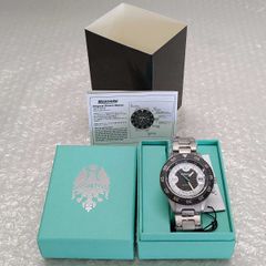 【未使用】 ビアンキ BIANCHI SCUBA TX シルバー ホワイト 時計 ダイバーズウオッチ型腕時計 JP203ZOTWA メンズ