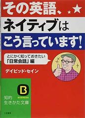 그 영어, 네이티브는 이렇게 말하고 있습니다!