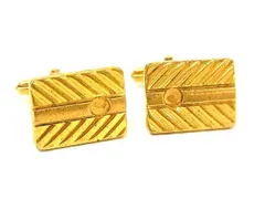 dunhill ダンヒル カフスボタン カフスリンクス アクセサリー ビジネス 紳士 メンズ ゴールド系 DG1846 冠婚葬祭 結婚式 葬式