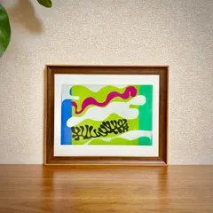 ☆額縁付アートポスター☆アンリ・マティス（マチス）☆Matisse☆インテリア絵画☆ジャズ☆Lagoon, 1947☆3