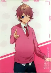 【中古】クリアファイル(男性アイドル) さとみ(すとろべりーぷりんす)/いちご柄 A4クリアファイル 「すとろべりーめもりーVol.7」