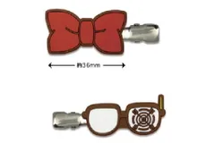 トー【送料無料】 【名探偵コナン】前髪クリップ【コナンモチーフ】【コナン】【探偵】【名探偵】【漫画】【アニメ】【映画】【髪留め】【ヘアピン】【ピン】【クリップ】【ヘアアクセサリー】【子供】【キッズ】【2個入り】【2個セット】【雑貨】【グッズ】