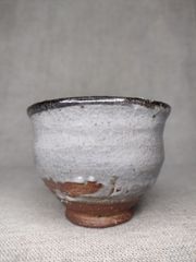 皮クジラぐい呑　唐津焼　山茶窯井上良