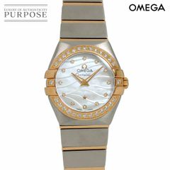 オメガ OMEGA コンステレーション ブラッシュ コンビ 123 25 24 60 55 012 レディース ダイヤ ベゼル 12P K18PG Constellation 90282656