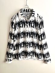 WACKO MARIA レーヨン 長袖シャツ 総柄 M - メルカリ