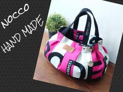 No339【DENIM✖️VIVID PINKころりんBAG❤️】大きめMサイズ💡ころりん