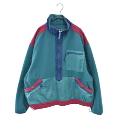 FACETASM (ファセッタズム) 22AW RIOT HIGHNECK FLEECE PULLOVER RF22F-JK-U07 ナイロン切り替えしアノラックフリースジャケット ブルーのサムネイル