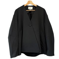ENFOLD エンフォルド 19AW クルーネックサイドスリットニット