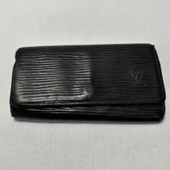 【現状品】ルイヴィトン/キーケース/エピ/4連/ミュルティクレ4/ブラック/黒/No.1277