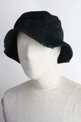 ニューエラ × リミ フゥby ヨウジヤマモト NEW ERA x LIMI feu ダメージバケットハット LS-H13-086-1-03 DAMAGED 【古着】【中古】【女性】【レディース】【メンズ】アメカジ 帽子 CAP オシャレ おしゃれ 黒 Y-3