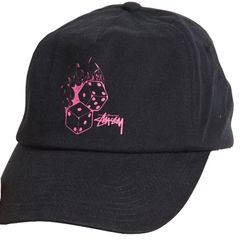 Stussy Flame Dice Low Pro Cap キャップ