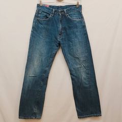 Bobson ボブソン R510 W33 デニム ジーンズ ユーズド加工品 革パッチ ZIP UP 赤耳 90年代 希少 レア 廃盤 人気 アメカジ カジュアル02I0702