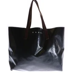 MARNI トートバッグ　炭×黒　タグ&袋付き　ほぼ未使用　値下げ応相談 MARNI トートバッグ 炭×黒 タグ&袋付き ほぼ未使用 値下げ応相談