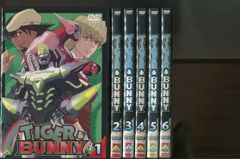 TIGER & BUNNY 타이거 & 토끼 / 전 8 권 + 스페셜 2 권 + 극장판 2 권 총 12 권 세트 중고 DVD 렌탈 낙하 / 히라타 히로아키 / 모리타 나리이치 / a5080