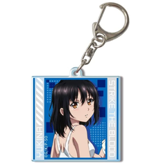 ストライク・ザ・ブラッドFINAL アクリルキーホルダー 姫柊雪菜 A KHAN-S006-m01 製品サイズ:約W50×H50mm