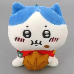 【中古】キーホルダー ハチワレ(もみじ饅頭) ぬいぐるみキーチェーン 「ちいかわ なんか小さくてかわいいやつ」 広島限定