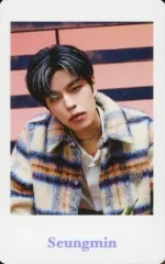 【中古】コレクションカード(男性) Stray Kids/Seungmin(スンミン)/裏面白・紫/Stray Kids POPUP STORE「THE SOUND」リリース記念グッズ フォトカードB