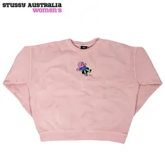 ステューシー スウェット レディース Stussy Australia Women’s Dollie Oversized Crewneck クロップ丈 オーバーサイズ オーストラリア ST124W2205 [衣類]ユ00572
