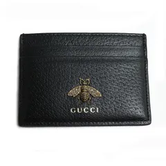 y*！様 未使用保管品✨ GUCCI マネークリップ アニマリエ ビー ブラック GUCCI 【超美品】グッチ アニマリエ ビー マネークリップ