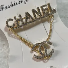 CHANEL シャネル　40.5㎜×39.5㎜　ブローチ　22.37 g CHANEL シャネル40.5㎜×39.5㎜ブローチ22.37 g