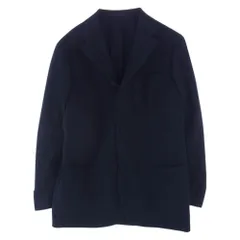 EVISU エヴィス ジャケット RE023S35X hidehiko yamane ヒデヒコ ヤマネ ウール テーラード ジャケット ダークネイビー系 40【中古】のサムネイル