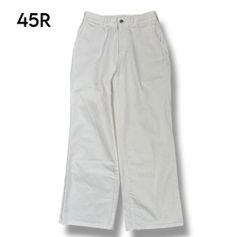 45R おこめデニムのシャルロットパンツ ノンウォツシュ サイズ 4
