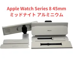 Apple Watch Series 8 GPS 45mm ミッドナイト スポーツバンド アルミニウムケース MNP13J/A