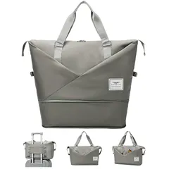 【GSG】スポーツバッグ レディース メンズ 手提げバッグ ゴルフバッグ 旅行 バッグ 1泊 ジムバッグ 拡張可能 旅行用カバン トラベルバッグ ゴルフバッグ 軽量 防水 シンプル 大容量 人気 入院バッグ ボストンバック 乾湿分離 折りたたみ ボストンキ