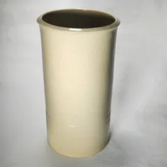 クレイホワイトライン傘立　（信楽焼き・陶器・傘立て・梅雨・雨・玄関・収納・B041-01）