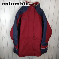 2000年代 Columbia コロンビア マウンテンパーカー アウトドア アウター 防寒  レッド (レディース L)