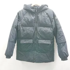 ◇ ⊇ GAP ギャップ キッズ ダウン混合 長袖 ダウンジャケット サイズXXL ブラックネイビー 男の子 E  【1504240013718】