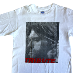 90s NIRVANA Kurt Cobain Tribute Tシャツ Mサイズ ニルヴァーナ カートコバーン vintage T-Shirt ヴィンテージ バンドTシャツ