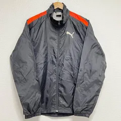 (^w^)b PUMA プーマ ナイロン ジャンパー ジャケット ブラック 黒 ブランド ロゴ 動きやすい カッコいい スポーツ トレーニング アウトドア 普段使い 防寒 ナイロン100% メンズ サイズ M
