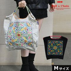 【爆速配送】【送料無料】【即納】 Ball＆Chain ボールアンドチェーン 正規品 Floral Bandana Mサイズ バッグ エコバッグ トートバッグ 刺繍 ギフト hideaki mihara 301051