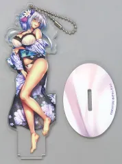【中古】アクリルスタンド・アクリルパネル 硯川・e・涙香(浴衣/ピロ水) アクリルフィギュア 「アマカノ～Second Season～」のサムネイル