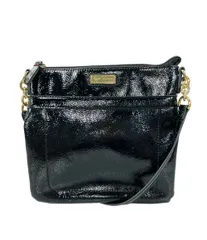 トミーヒルフィガー エナメルレザーミニショルダーバッグ 斜め掛け レディース TOMMY HILFIGER