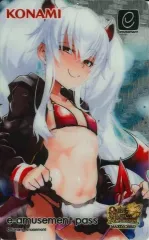 クイズマジックアカデミー　グリム・アロエ　水着　e-amusement pass クイズマジックアカデミー MAXIVCORD