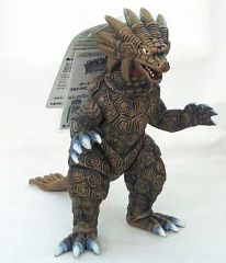アンギラス「ゴジラ電撃大作戦」他登場（ブルマァク復刻）ソフビ