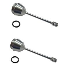 2個 リールスタンド RS1142SL-SR 42長 M11 スカート13mm 1.3g キャップ固定タイプ 銀 シマノ ダイワ