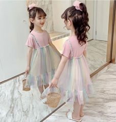 子供服 女の子 100 ワンピース キッズ服 半袖 夏服 ドレス かわいい 秋