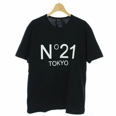 ヌメロヴェントゥーノ　Tシャツ　ビジュー付柄デザインプリント