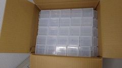 クリアケース ニチフ(小) 圧着端子 ケース 小物 スリーブ 200個 大量 美品