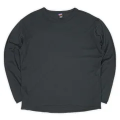 パタゴニア PATAGONIA 90s 90年代 Capilene キャプリーン ベースレイヤーカットソー 無地 MADE IN USA アメリカ製 アウトドア ヴィンテージ 古着 メンズ Tシャツ ロンT ブラック 黒 L【中古】